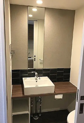 洗面設備　別部屋の画像を使用しております。