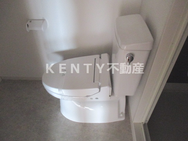 トイレ　ゆったりとした空間のトイレです