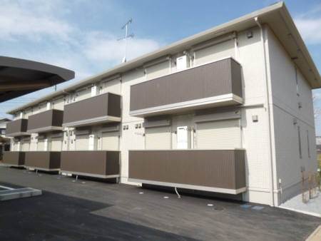 建物外観　シャインハイツの外観