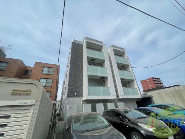 建物外観　札幌市北区北二十二条西「ブランシャールＡＬＡＩＮ北２４条」