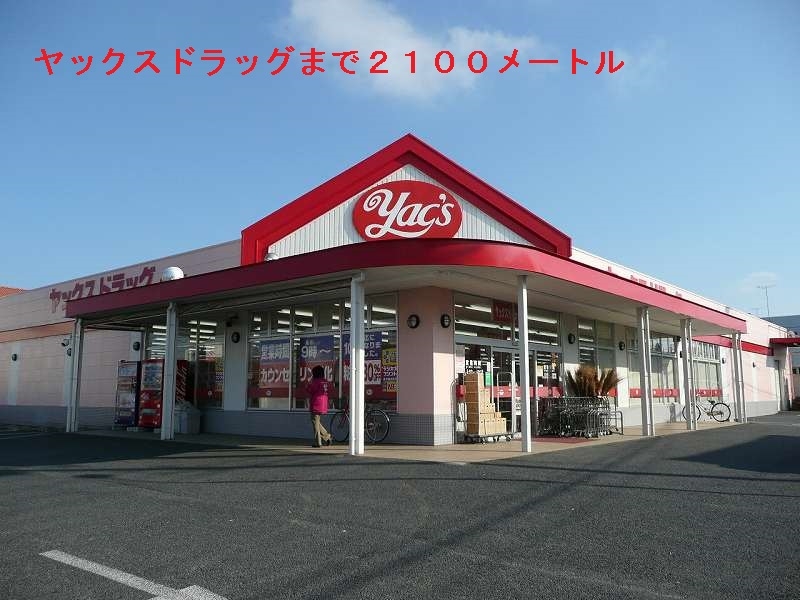 ドラックストア　ヤックスドラッグ（ドラッグストア）まで2100m