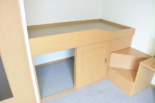 その他設備　ベッド下は大容量の収納です。
