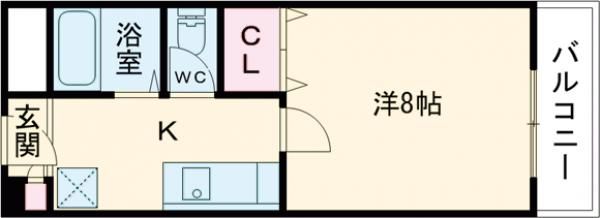 アネックスウエストの間取り写真