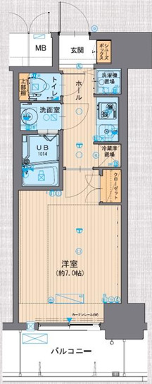 ＪＲ東海道本線 新大阪駅 徒歩6分 15階建 築11年の間取り写真