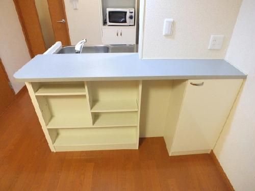 レオパレスメルベーユのキッチン写真