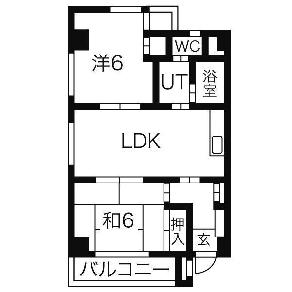メゾン白川の間取り写真