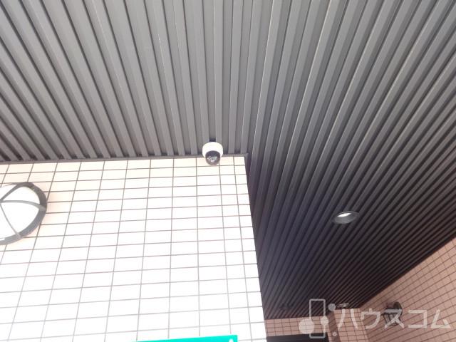 セキュリティ　防犯カメラも付いています。