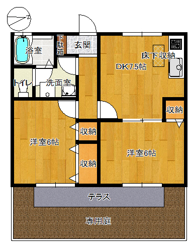 グランドパークの間取り