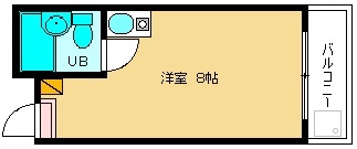 大阪市西淀川区柏里のマンションの間取り