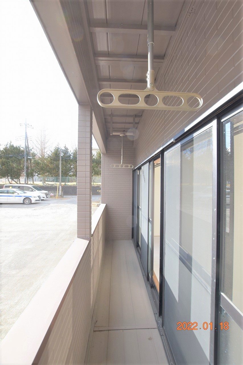 バルコニー　敷金礼金不要・仲介手数料無料+1か月フリーレント付き