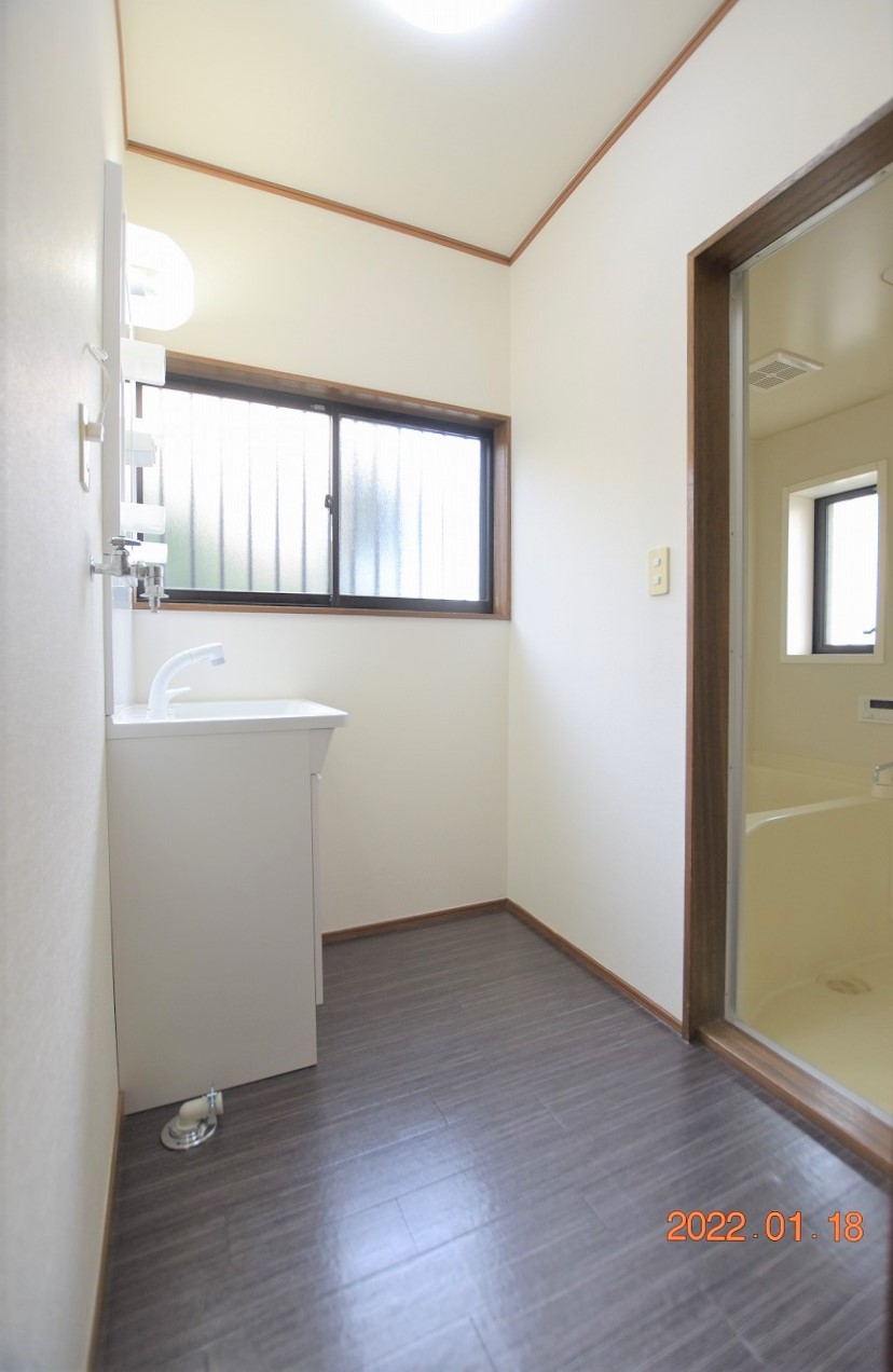 洗面設備　敷金礼金不要・仲介手数料無料+1か月フリーレント付き