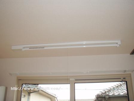 その他設備　室内物干し