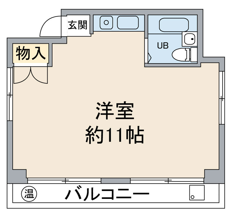 エポック一社の間取り