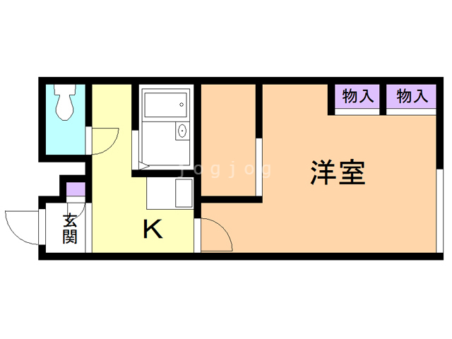 レオパレスたいせつの間取り