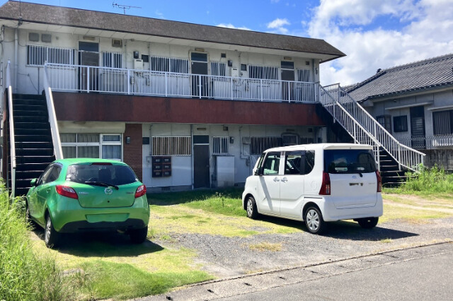 【池島ハイツの駐車場】