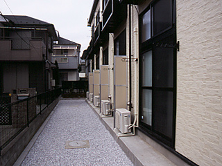 建物外観　開口部分の写真です。