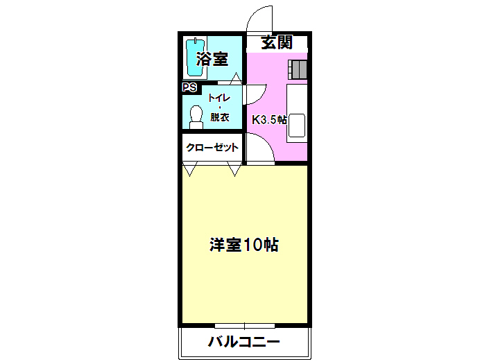 ハーヴェストの間取り