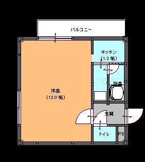 フォルム五条西洞院の間取り