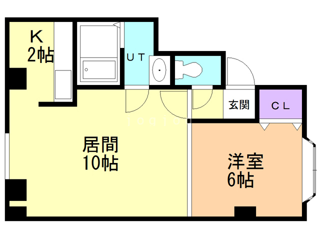 パークサイドＡの間取り