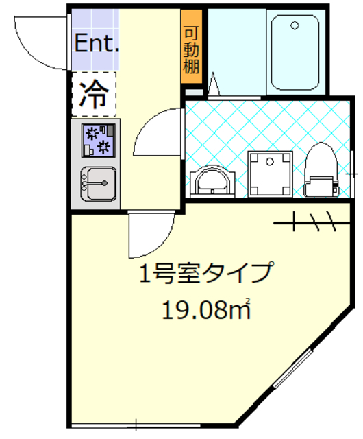 フェリス浮間舟渡の間取り