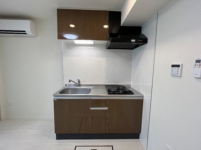 キッチン　2口ガス付きのキッチン♪