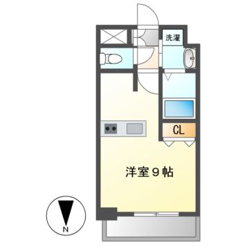 【プレサンスＮＡＧＯＹＡ桜通ビッグビートの間取り】