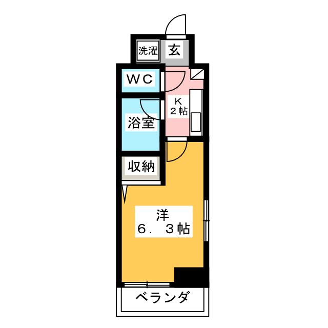 【ベルコートＷＥＳＴの間取り】