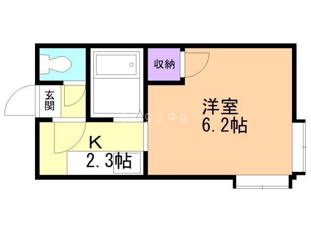 澄川天神マンションの間取り