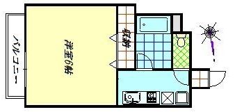 秦野市本町のマンションの間取り