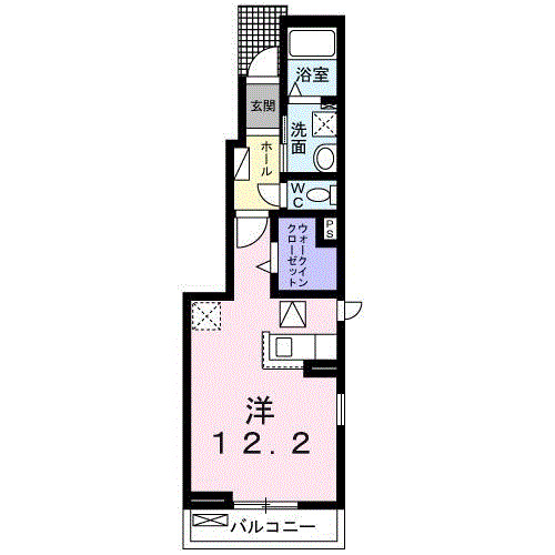 ラフレシール・Ｍの間取り