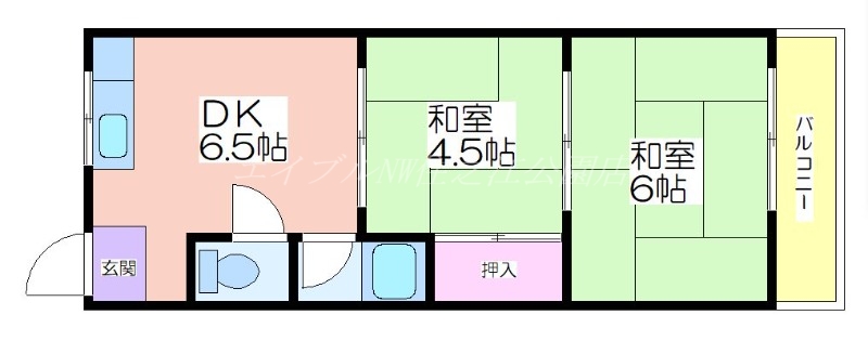 【トミー壱番館の間取り】