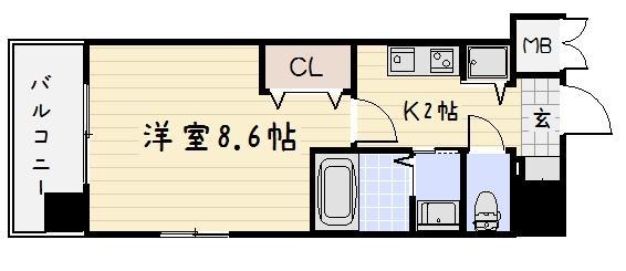 ベイプレイス小倉の間取り