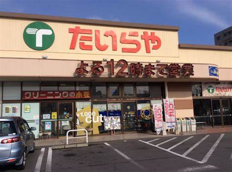 スーパー　たいらや石井店（スーパー）まで776m