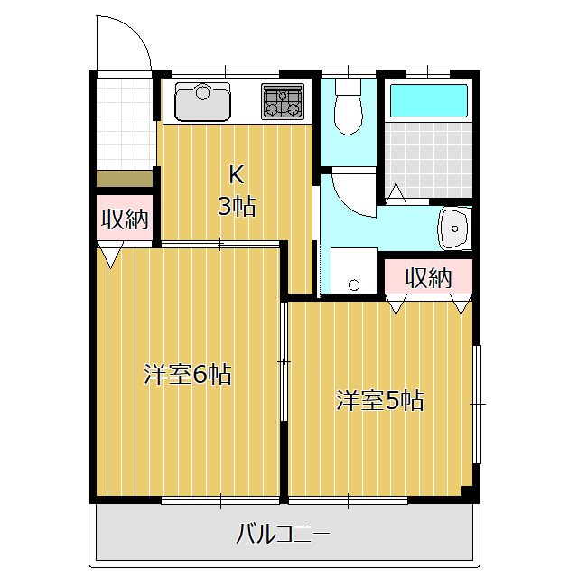 【栄マンションの間取り】