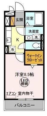 ボナール壱番館の間取り