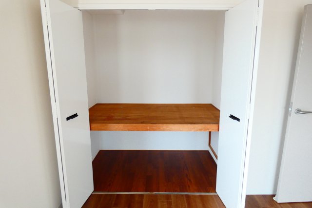 収納　全居室収納完備。