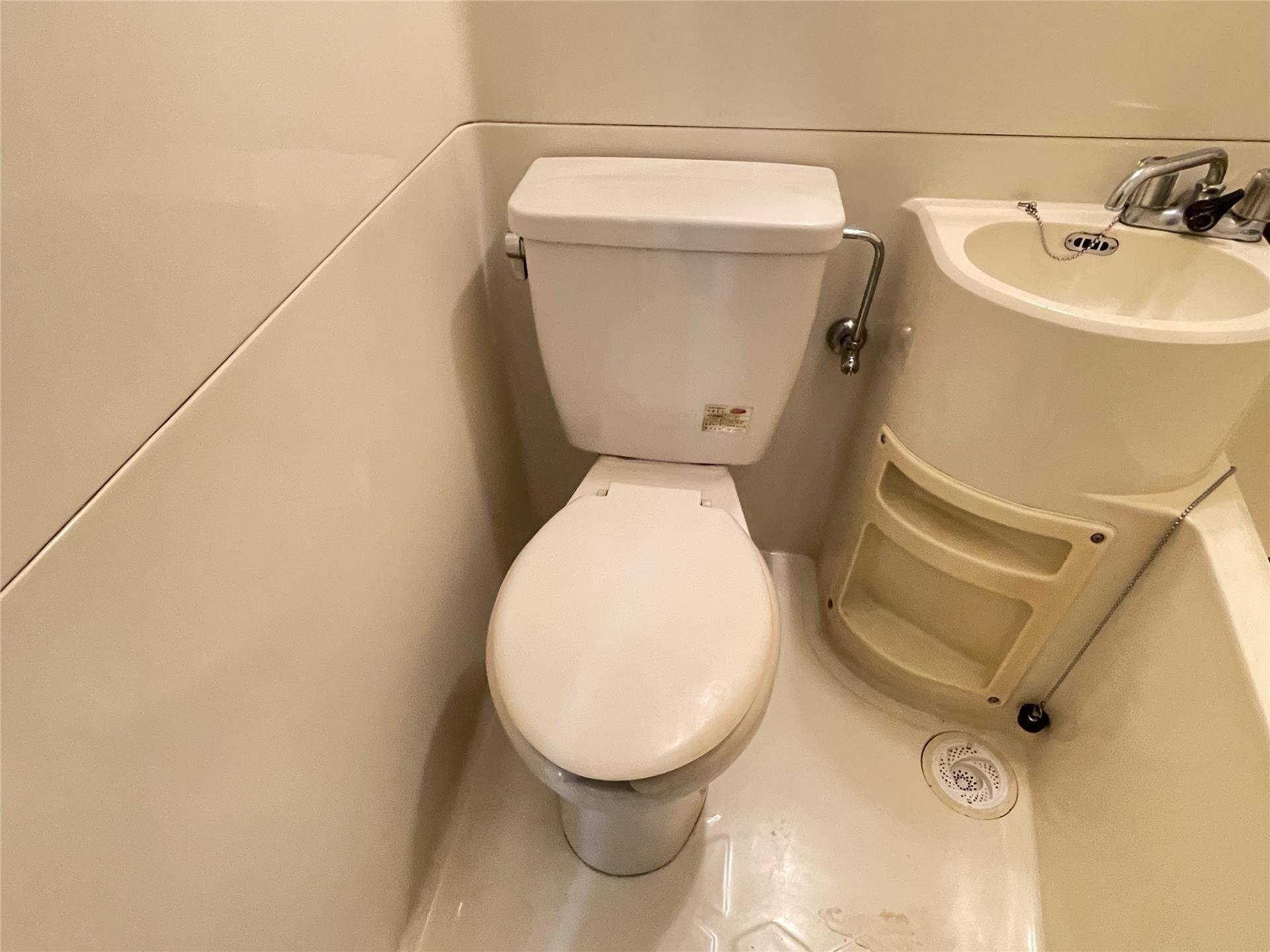 トイレ　水洗トイレです。