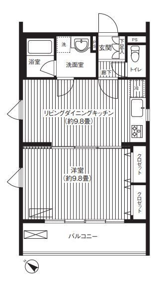 【シェールグラン上池台の間取り】