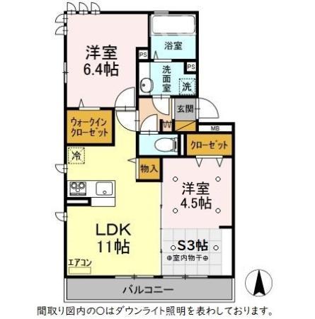 シャルートの間取り