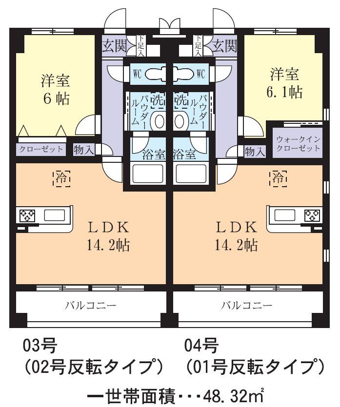 ＭＩＣＨＥＬＬＥ　ＣＯＵＲＴの間取り