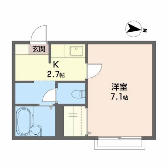 シャーメゾン青葉の間取り