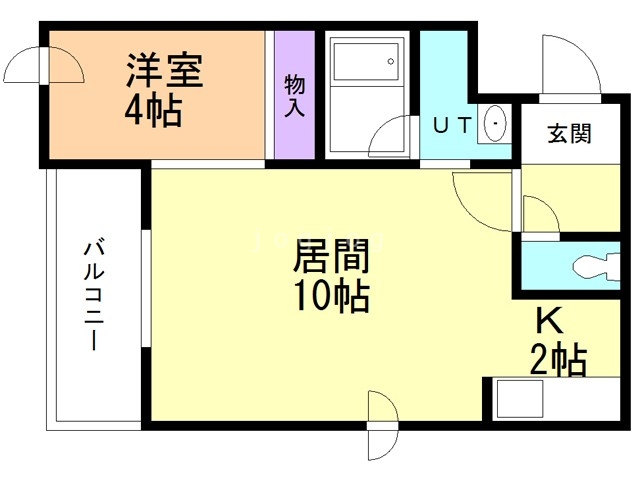 シャリテ澄川１の間取り