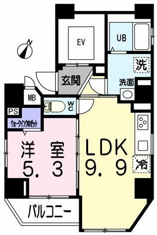 サンマルティーノ東麻布の間取り