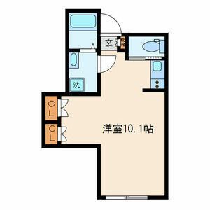 【江東区大島のアパートの間取り】