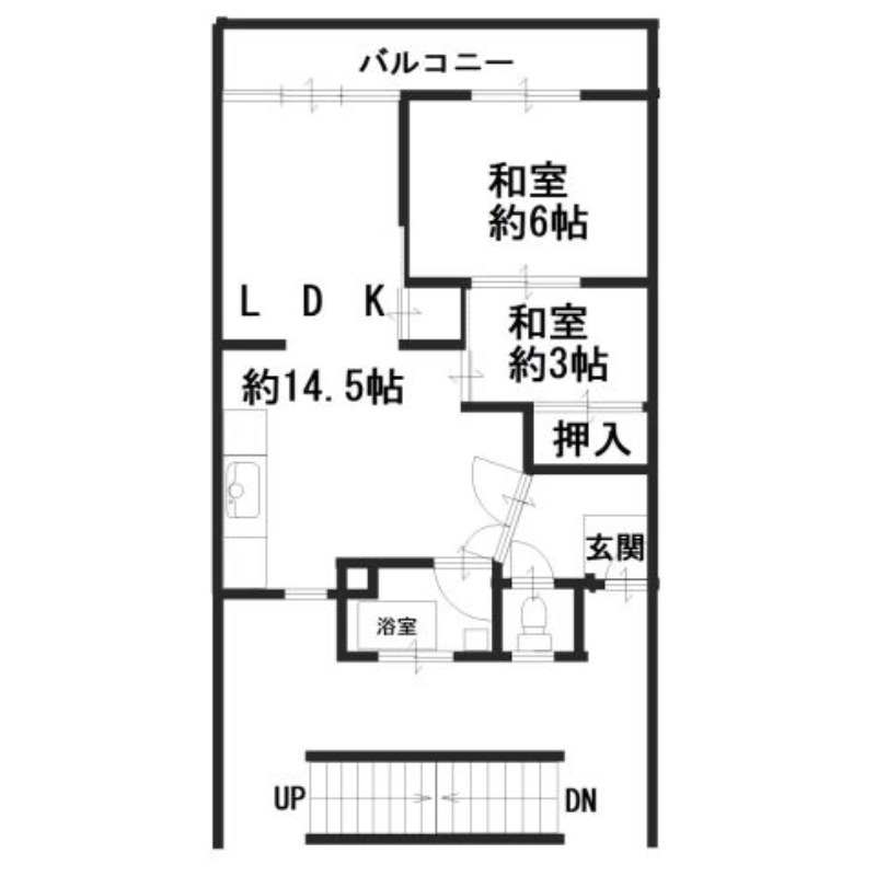 Comfy長吉長原(コンフィー長吉長原)(旧深津マンション)の間取り