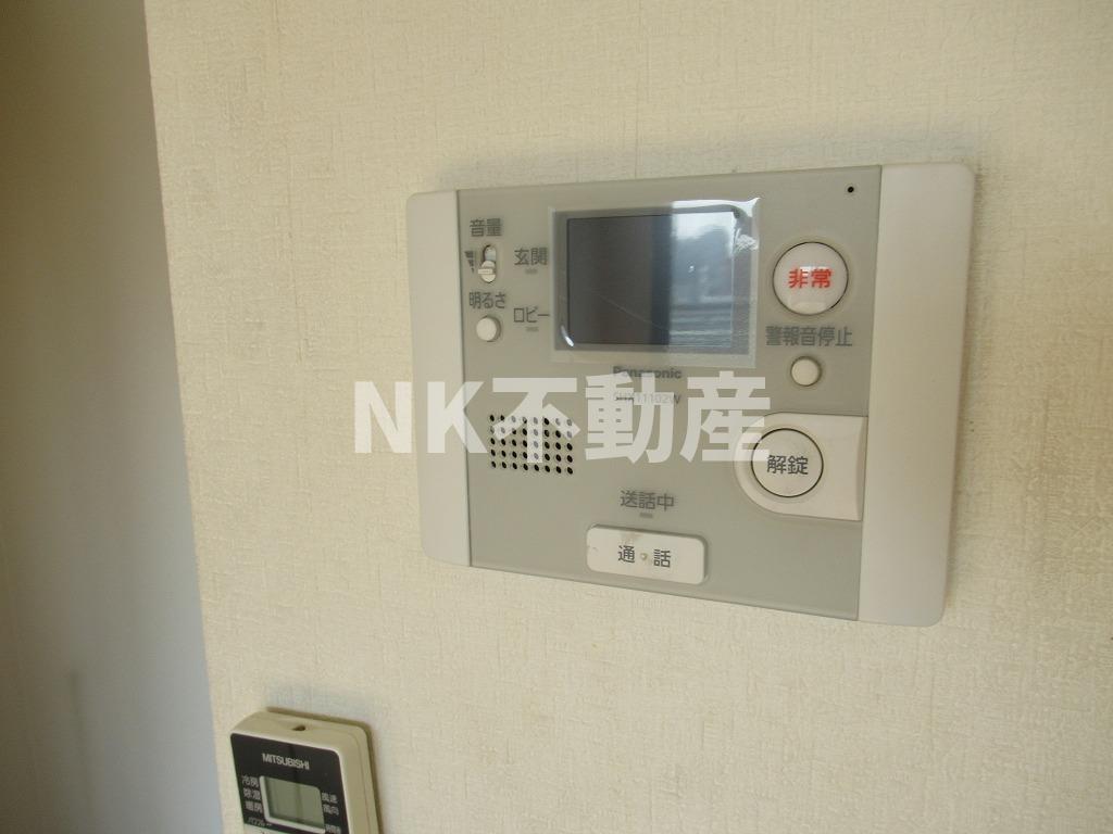 セキュリティ　モニターフォンです