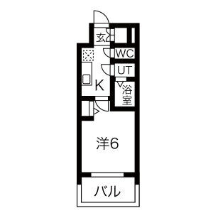 ディアレイシャス金山の間取り