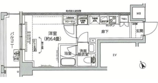 アイルプレミアム横浜サウスの間取り