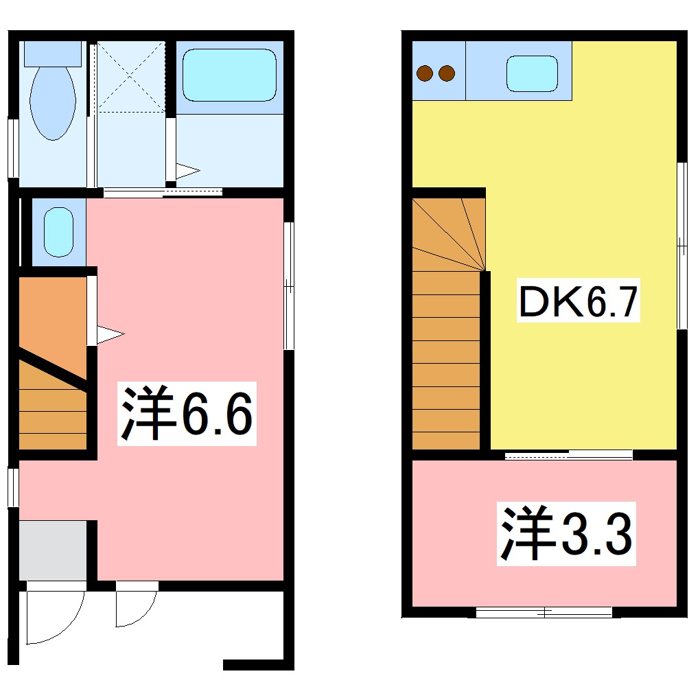 eclat　IVの間取り