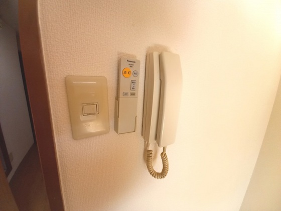 セキュリティ　※別部屋の写真です